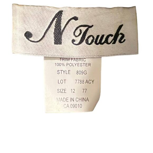 N Touch Tweed Button Front  Blazer Jacket Size 12 Brown Black Retro Academia - Picture 3 of 13